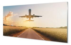 Tablouri pe sticlă Avionul City West