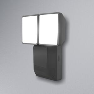 OSRAM Spot exterior cu senzor LED ENDURA PRO, gri, IP55, Gri, Plastic