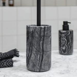 Perie de WC neagră din marmură Marble – Mette Ditmer Denmark
