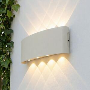 Lindby LED-Aparec de iluminat exterior Ithan, 5 becuri, alb, 27cm, Alb, Aluminiu, Modern