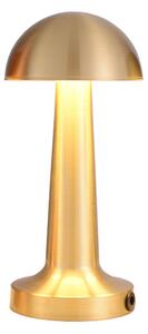 Lampa de birou, At Performance, portabila ciupercuta, 22 cm, Gold