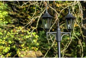 Norlys - Modena 2 Lampă de Grădină de Exterior Wide w/Suport de Ancorare Black