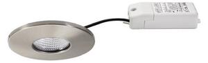 BRUMBERG Chooose downlight LED rotund nichel, reglabil, Metalic, Baie, Aluminiu, Modern, Corpuri de iluminat încastrate rotunde