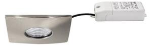 BRUMBERG Chooose downlight LED unghiul nichel, reglabil, Metalic, Baie, Aluminiu, Modern, Luminile încastrate unghiulare