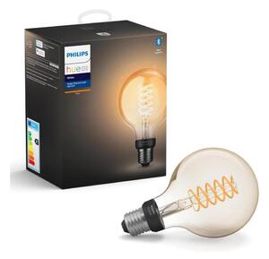LED Bec dimmabil Philips Hue WHITE FILAMENT G93 E27/7W/230V 2100K