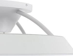 Ventilator de tavan inteligent alb cu LED cu telecomanda - Deniz