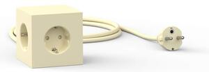 Avolt Stikdåser - Square 1 USB A & Magnet 1,8m Ice Yellow Avolt