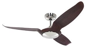 Ventilator de tavan Eco Talos, maro, metal, motor DC, Ø 135 cm - CasaFan CasaFan, Eco Talos, Lemn, Camera de zi, Metal, Modern