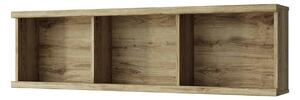 Raft DOORSET 135, stejar navarra, PAL laminat, 135x38x25 cm