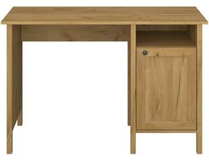 Birou KLARK, stejar auriu, PAL, 120x60x77 cm