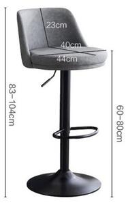Scaun de bar 2HOME, living, bucatarie, comercial MOVE, Gri