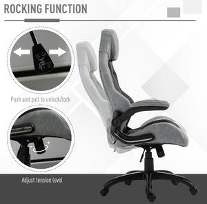 Vinsetto scaun gaming cu balansoar, 72.5x74x119.2-127.5cm | AOSOM RO
