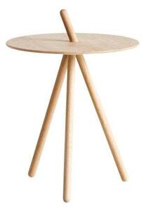Woud - Come Here Side Table White Oak