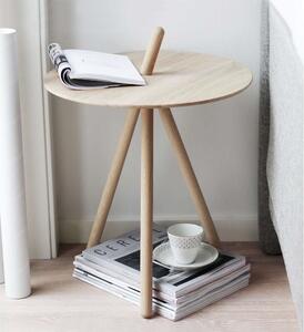 Woud - Come Here Side Table White Oak