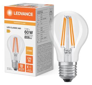 Bec LED cu senzor de amurg CLASSIC FILAMENT A60 E27/7,3W/230V 2700K -Osram