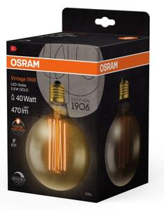 Bec LED dimabil VINTAGE FILAMENT E27/5,8W/230V 2200K - Osram