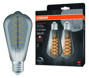 Set de 2 becuri LED dimabili VINTAGE FILAMENT E27/7,8W/230V 1800K - Osram
