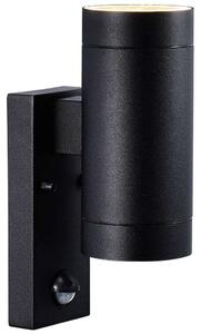 Nordlux - Tin Maxi Double Aplică de Perete w/Sensor Black