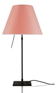 Luceplan - Costanza Lampă de Masă cu Dimmer Black/Edgy Pink