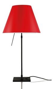 Luceplan - Costanza Lampă de Masă cu Dimmer Black/Primary Red