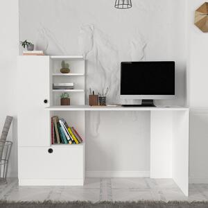 Birou, WhiteEdge Design, UnicUtil, 149.5 x 61.8 x 120 cm, Alb, UUDESK16