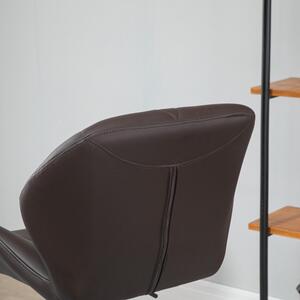 HomCom set 2 scaune de bar pivotante, inaltime reglabila | AOSOM RO