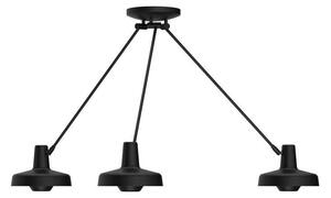 Grupa Products - Arigato Palace Triple Ceiling Lamp Black Grupa Products