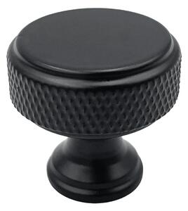 Buton pentru mobila Tang, finisaj negru, D:30 mm