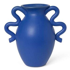 Ferm LIVING - Verso Table Vase Bright Blue ferm LIVING