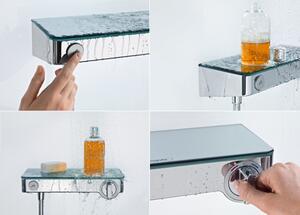 Hansgrohe ShowerSelect baterie de duș perete cu termostat crom-alb 13171400