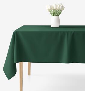 Goldea față de masă 100% bumbac - verde închis 120 x 140 cm