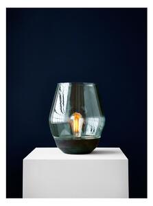 New Works - Bowl Lampă de Masă Verdigrised Copper/Light Green Glasss