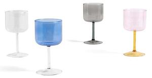 HAY - Tint Wine Glass Set of 2 Blue/Clear HAY