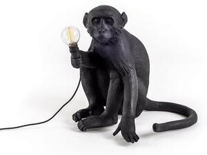 Seletti - Monkey Sitting Lampă de Exterioră de Masă Black