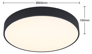 Arcchio - Noabelle LED Plafonieră Ø80 Black Arcchio
