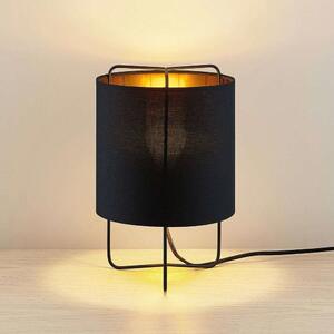 Lindby - Kesta Lampă de Masă Black/Gold Lindby