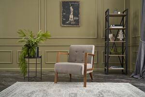 Atelier Del Sofa, Fotoliu Yunus crem 69/83/80 cm