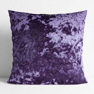 Goldea față de pernă decorativă deluxe - violet 45 x 45 cm