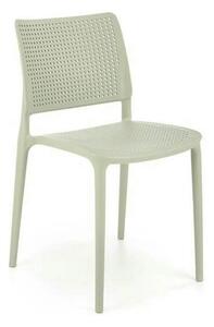 Scaun K514, verde menta, polipropilena, 42x55x79 cm