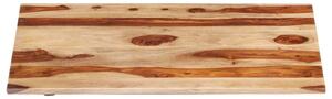 Blat de masă, 70 x 90 cm, lemn masiv de sheesham, 15-16 mm