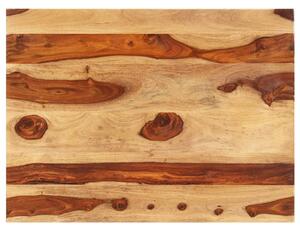 Blat de masă, 70 x 90 cm, lemn masiv de sheesham, 15-16 mm