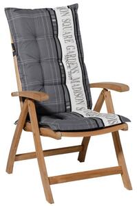Madison Pernă scaun cu spătar înalt Garden, gri, 123 x 50 cm, PHOSA056 PHOSA056