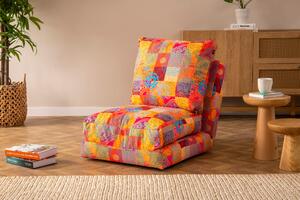 Atelier Del Sofa, Fotoliu extensibil Deniz multicolor 60/68/62 cm