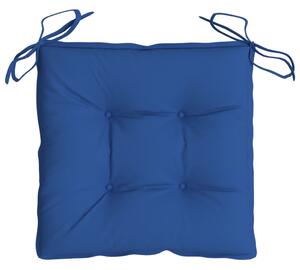 Perne de scaun, 2 buc., albastru, 40x40x7 cm, textil oxford