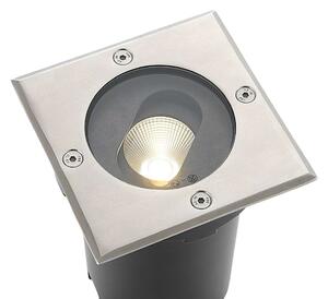 Lucande - Doris LED Square Spoturi Incastrabile Exterior Steel Lucande