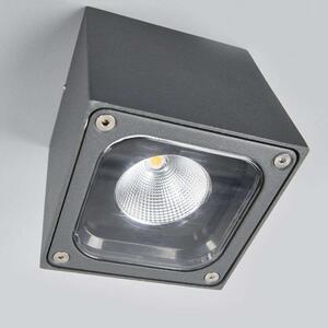 Lucande - Tanea LED Plafonieră de Exterior 10x10 Dark Grey Lucande