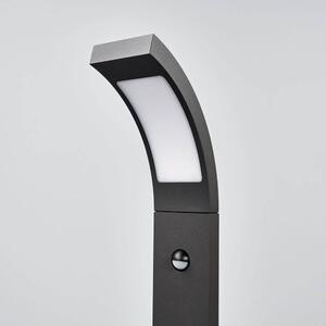 Lucande - Juvia Lampă de Grădină de Exterior w/Sensor Graphite/Opal