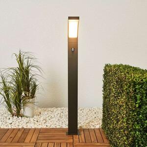 Lucande - Juvia LED Lampă de Grădină H100 w/Sensor Graphite