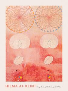 Artă imprimată The Very First Abstract Collection, The 10 Largest (No.9 in Pink) - Hilma af Klint, (30 x 40 cm)