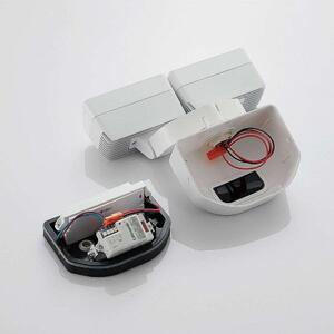 Lindby - Nikoleta 2 LED Aplica de Exterior w/Sensor White Lindby